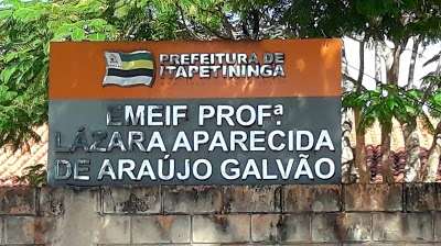 Escola Municipal de ensino infantil e fundamental lazara aparecida de araújo galvão profa foto 2